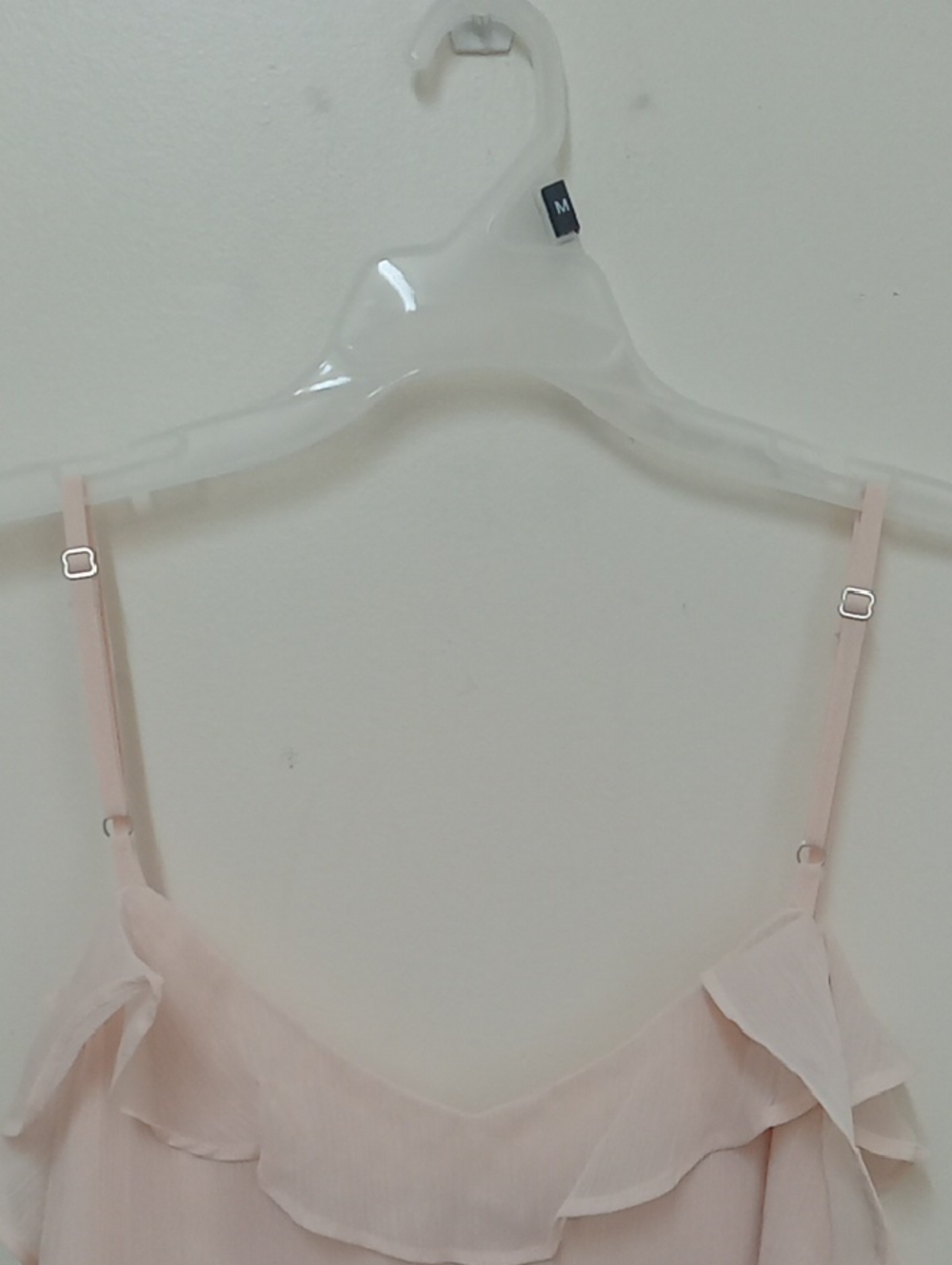 NWT Beautiful LOFT Chiffon Ruffle Cami - Picture 4 of 7